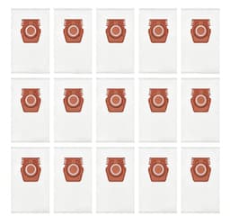15 stuks stofzakken - compatibel met Miele Hoover Pure CO-stofzuigerzakken voor Guard M1 S8380 Flex Parquet Silence Performance Cat & Dog-serie - voor Miele TU Guard S1 L1 M1 /CO — thumbnail 1