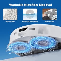 Accessoires geschikt voor Roborock Qrevo Curv - Qrevo Edge - S5V - S5X - Reserveonderdelen Pakket - 17-delige Set - Incl. Hoofdborstel, HEPA-filters, Dweilpads & Stofzakken — thumbnail 5