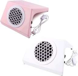 Nailstofzuiger - Nagel Afzuiger - Nagelstudio Gebruik - Krachtige Zuigkracht - 100W - Roze — thumbnail 4