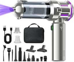 Kruimeldief draadloos - Handstofzuiger - Autostofzuiger - Lichtgewicht — thumbnail 1