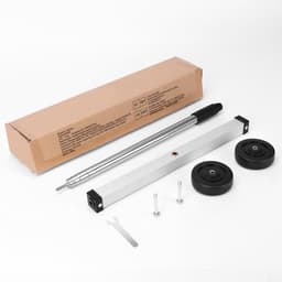 Magnetische Veegmachine - Metaal Opraap Hulp - Garage Opruimen - Stille Rubber Wielen - 43 cm - Grijs — thumbnail 4