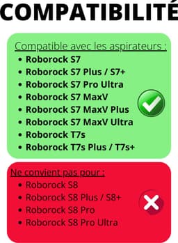 Accessoirespakket voor Roborock S7 S7 Plus S7 Pro Ultra S7 MaxV T7s - Filters/mop/zijborstels/rollen — thumbnail 4