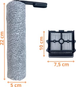 Accessoirespakket voor Tineco Floor One S5 COMBO / Floor One S5 COMBO POWER - Rolborstel [Set 2] Filter [Set 2] — thumbnail 2