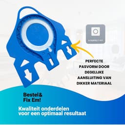 Fixem® Stofzuigerzakken Geschikt voor Miele HyClean G/N - 9917730 - Hoge kwaliteit - Complete C2 & C3 , Classic C1- 8 Stuks — thumbnail 4