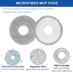 9-Delige Accessoireset geschikt voor Dreame L10s Pro Ultra Heat & L10s Ultra Gen 2 - Onderhoudskit met Hoofdborstel - HEPA Filters - Dweildoeken - Zijborstels - Stofzuigerzakken - Reserveonderdelen Pakket — thumbnail 3