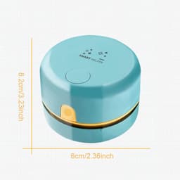 Mini Stofzuiger - Draagbaar Bureau Vacuüm - Snel Kleine Kruimels - USB Oplaadbaar - Compact Ontwerp - Roze — thumbnail 2