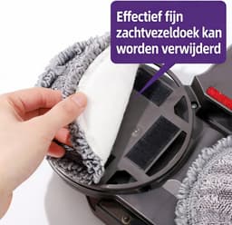 Elektrische mop geschikt voor Dyson V7 V8 V10 V11 V15 - Stofzuigers - Incl 6 Dweil Pads – Vloerwisser - Dweilsysteem - Vloerwisser - Grijs — thumbnail 5