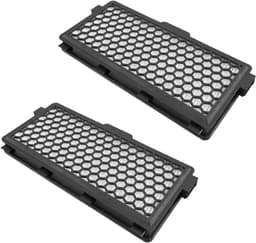 Filter - geschikt voor Miele Classic Compact C1 Complete C2/C3 stofzuigers - 2-delige set - 18,5 x 8,5 x 2,8 cm — thumbnail 3