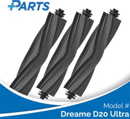 Dreame D20 Ultra Borstels (3 Stuks, Plus.Parts® alternatief voor RMSRB0) — thumbnail 1