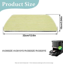 Geschikt voor shark AV2800ZE/RV2820YERV2820ZE vegen robot reiniging rag accessoires 3 stuks — thumbnail 1