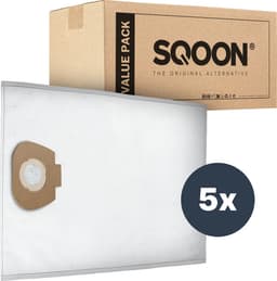 SQOON® Stofzuigerzakken Geschikt voor Nilfisk Alto / WAP / KEW AERO 20/25 & Makita VC2010 / VC2512 / VC3011 - 5 Stuks — thumbnail 3