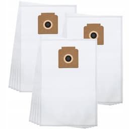 Sillar, stofzuigerzakken, synthetisch, anti-allergeen, voor eenmalig gebruik, vervangbaar, geschikt voor Karcher T7/1 T8/1L T9/1 T10/1 stofzuigers, 15 stuks — thumbnail 1