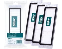 Sillar, set 3 stofzuigerfilter, HEPA, luchtfilter, geschikt voor robotstogzuiger Xiaomi Roborock E20 E25 E35 Lite C10 S5 S50, vervanging