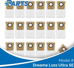 Dreame L10s Ultra SE Stofzakken (18 Stuks, Plus.Parts® alternatief voor RDB3) — thumbnail 1