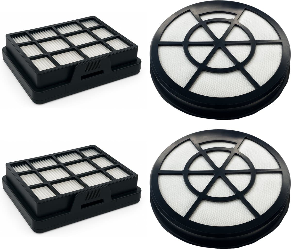 Filter voor Bosch vervangingsfilter 17006053/17001740/12025213 [Pack 4] BBZ152EF série 2 (BGC05) stofzuiger — afbeelding 1