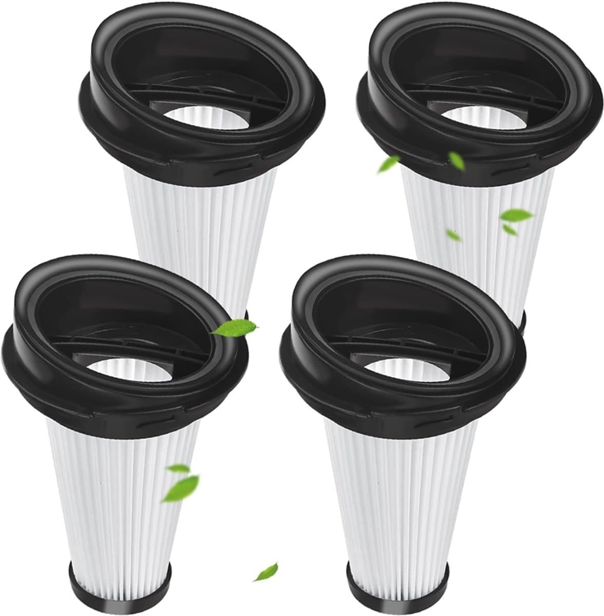 4 x vervangende filters - geschikt voor Rowenta X-pert 3.60 X-Pert 160 ZR005202 - Filter Wasbaar — afbeelding 1