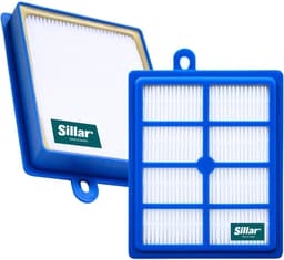 Sillar, set 3 stofzuigerfilters, HEPA, anti-allergeen, geschikt voor Electrolux Classic Silence Ultra Silencer Pure D8 D9, vervanging voor filters AFS1W, EFH12, FSEL01, FR-6558, FR-7111, 9001951202 — thumbnail 2