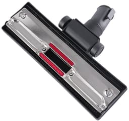 Vloerzuigmond - Meubelzuigmond - Stofzuigermondstuk - Meubelmondstuk - 32 mm Aansluiting - Geschikt voor stofzuiger Philips, AEG, Electrolux, Miele, Rowenta - Universeel Stofzuigermondstuk - Zwarte Metalen Onderkant — thumbnail 1