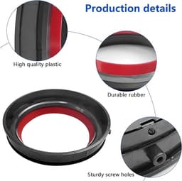 Afdichtring Geschikt Voor Dyson V11stofreservoir - Afdichtring - Reserveonderdelen - Stofdoosafdichting - Accessoires - Stofzuiger - Afvalcontainer - Stofzuiger Vervanging Onderdelen - Zwart — thumbnail 5