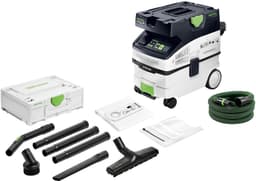 Festool CTM MIDI I AC CLEANTEC mobiele afzuigunit 1200 W 15 l stofklasse M + standaard reinigingsset — thumbnail 1