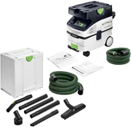 Festool CTM MIDI I AC CLEANTEC mobiele afzuigunit 1200 W 15 l stofklasse M + schoonmaakset voor vakmensen — thumbnail 1