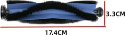 Hoofdroller borstel - geschikt voor Eufy X10 Pro Omni - Verwijder Vuil, Haar, stof(17.4x 3.3CM) — thumbnail 2