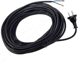 Stroomkabel kabel snoer voor stofzuiger haspel 2x0.75mm2 Universeel 15 meter met kabelschoentjes - kabelhaspels — thumbnail 1