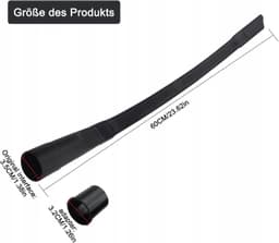 Flexibele Spleetzuigmond 63,5 cm - Universeel voor Stofzuigers — thumbnail 5