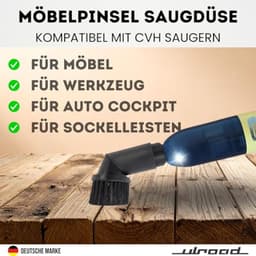 Meubelborstel voor Handstofzuiger - Geschikt voor Kärcher CVH1, CVH2, CVH3 — thumbnail 2