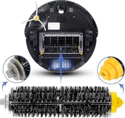 Vervangingsonderdelen en accessoireset geschikt voor iRobot Roomba 600, 606, 610, 614, 615, 616, 620, 621, 625, 630, 631, 635, 640, 645, 650, 655, 660, 665, 670, 671, 676, 680, 681, 690, 691, 695, 696 en 697-serie — thumbnail 4
