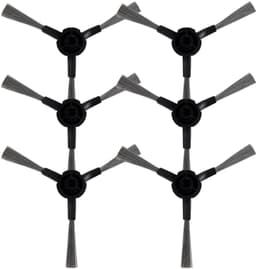 Zijborstelset - 6 stuks - 125 mm - voor Dreame robotstofzuigers — thumbnail 1