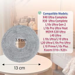 14-delige set stofzakken en dweilmops voor Dreame L10s Pro Ultra Heat, X40 Ultra, X50 Ultra en Mova E30 Ultra — thumbnail 5