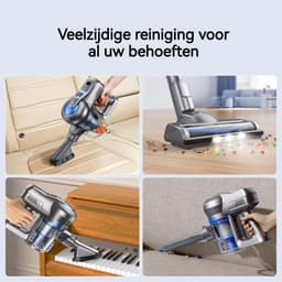 Draadloze Stofzuiger - Steelstofzuiger - Huis Reinigen - Vrijstaand Ontwerp - 30 Minuten Werktijd - Blauw — thumbnail 3