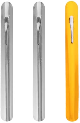 Metaal Kruimelveger - Kruimelreiniger Tafel - Tafels Schoonmaken - Met Pocket Clip - 15 cm - Diverse kleuren — thumbnail 1