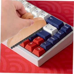 Kleine Stoffer Bezem - Mini Reinigingsset - Bureau Schoonmaken - Houten Handvat - 14.5 cm Lengte - Zwart — thumbnail 3