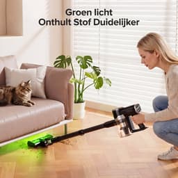 Lubluelu P2 Draadloze Steelstofzuiger 35Kpa- 5 in 1 Handstofzuiger - Zelfstaand Design - 50 Min Gebruikstijd - Verwijderbare Batterij- Anti-klit Borstel - HEPA-filter - LED-koplampen — thumbnail 3