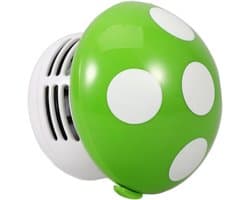 Mini Stofzuiger - Handheld Reiniger - Bureau Schoonmaken - Draadloos Ontwerp - 10x10x9.5cm - Groen