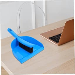 Stoffer en blikset - Reinigingsset - Snel opruimen - Compact ontwerp - 26 x 20 cm - Blauw — thumbnail 4