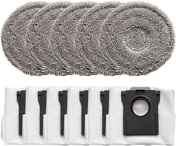Stofzuiger Accessoires - Dweil Mop Kit - Vloeren Schoonmaken - Consistente Luchtstroom - 5 Dweilen 6 Zakken - Zoals Afgebeeld — thumbnail 3