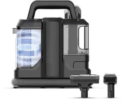 Allvia® Tapijtreiniger Machine - Tapijtreiniger Stofzuiger - Tapijtreiniger - Vlekkenreiniger - Bankreiniger - 450W - Zwart- 16 cmx 30cm x 26 cm