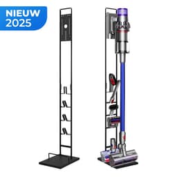 Standaard & Oplaadhouder voor Draadloze Stofzuigers – Compatibel met V15, V11, V12, V10, V8, V7, V6, 5GEN – Met Accessoirehouders, Stabiele Stalen Constructie – Zwart — thumbnail 1