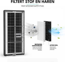 ZENC® Accessoireset Geschikt voor Dreame X40 Ultra/L40 Ultra Robotstofzuiger - HEPA-filters - Borstel - Stofzakken - Dweilpads - Onderhoudsset — thumbnail 4