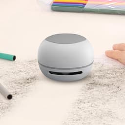 Bureaustofzuiger - Mini Stofzuiger Tafelreiniger - Bureau Schoonmaken - USB Oplaadbaar - 8.7L x 8.6W x 8.4H cm - Wit — thumbnail 2