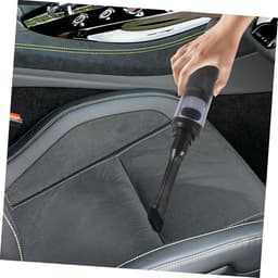 Draadloze Handstofzuiger - Mini Stofzuiger Auto - Auto Interieur Reinigen - Dubbele Nat-Droogfunctie - 27 cm Lengte - Zwart — thumbnail 3