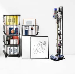 SensaHome - Stabiele Metalen Stofzuigerstandaard voor Dyson & Dyson Handheld met ruimte voor Draadloze Stofzuigeropzetstukken en Accessoires - Dyson — thumbnail 2
