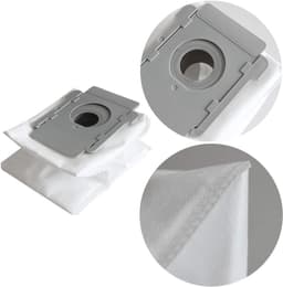 Accessoires voor robotstofzuigers - Vacuümzakken voor automatisch legen van de basisstation - Geschikt voor Roborock Q7+ Q7 Max Ultra Wegwerpstofzakken - Set van 6 stuks — thumbnail 5