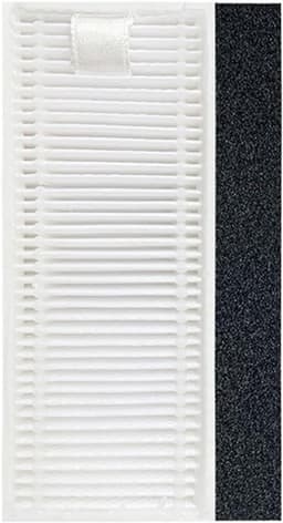 8-delige set vervangingsonderdelen voor robotstofzuigers - Geschikt voor Thamtu G11 robotstofzuiger - Rolborstel - Hoofdborstel - Zijborstel - Filter - HEPA-filter - Accessoires voor filterelementen - Accessoires en verbruiksartikelen - Wit, zwart — thumbnail 4