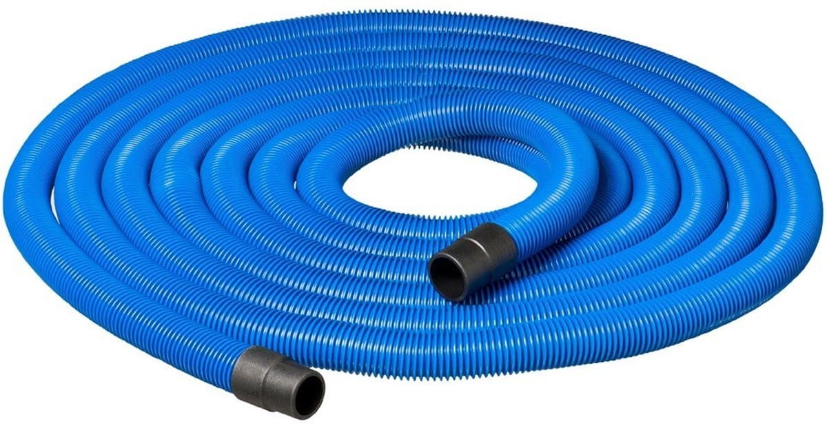 HAMACH Stofafzuigslang 28mm met Verloopmoffen - 8 meter — afbeelding 1
