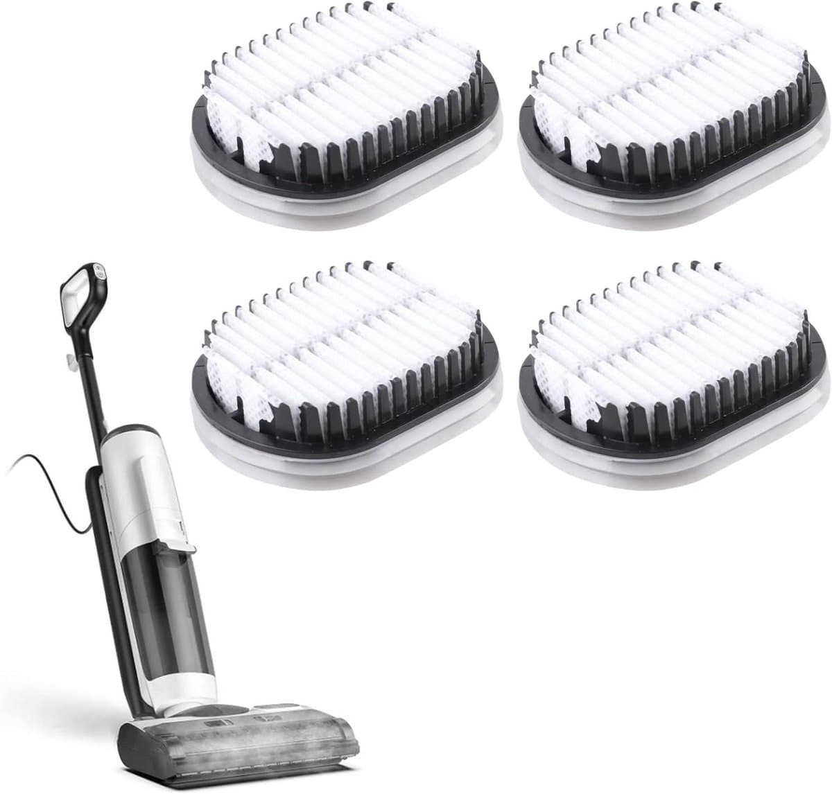 Vacuüm Filter Vervanging Set voor Stofzuiger - Hoge Efficiëntie Roetfilter - 4 Stuks - Compatibel met 2.0 Slim - Floor One S5 - Montage - Langdurige Filters. — afbeelding 1