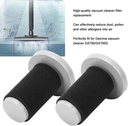 2-delige filter voor stofzuiger met sponsafdekking van hoogwaardig materiaal - compatibel met DX700/DX700S - stofzuigeraccessoires. — thumbnail 3